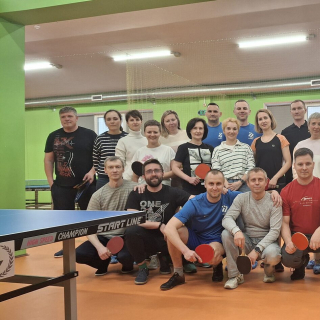 Первый турнир по настольному теннису ООО «СОЮЗ-22»